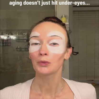 Hydrolyzed Collagen Eye Masks with Honeycomb Technology